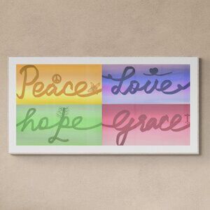 Words of Spirit III | word art | Christian art | Modern Wall Decor | Minimalist